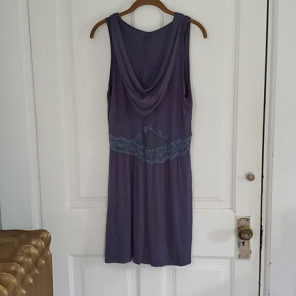 POL Navy Hooded Dress - Picture 7 of 9